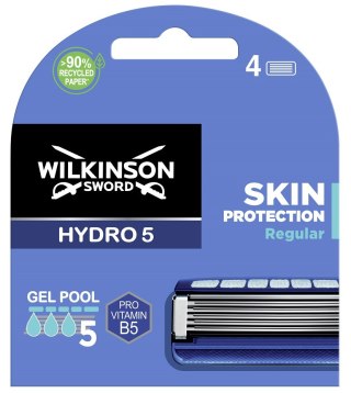 Wilkinson Hydro 5 Skin Protection Regular zapasowe ostrza do maszynki do golenia dla mężczyzn 4szt