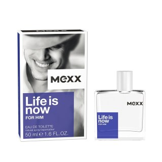 Mexx Life is Now for Him woda toaletowa spray 50ml