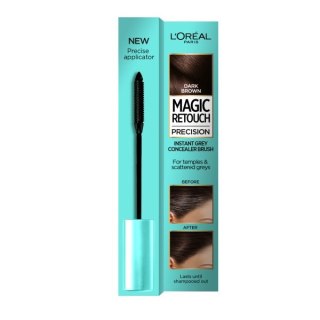 L'Oreal Paris Magic Retouch Precision szczoteczka do retuszu odrostów Ciemny Brąz 8ml