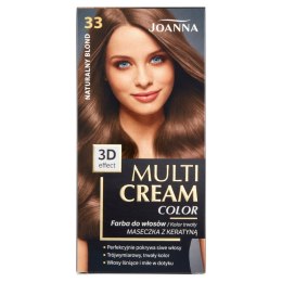 Multi Cream Color farba do włosów 33 Naturalny Blond Joanna