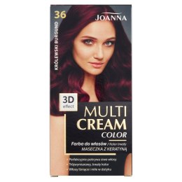 Multi Cream Color farba do włosów 36 Królewski Burgund Joanna