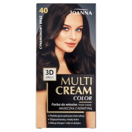 Multi Cream Color farba do włosów 40 Cynamonowy Brąz Joanna