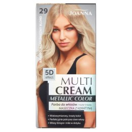 Multi Cream Metallic Color farba do włosów 29 Bardzo Jasny Śnieżny Blond Joanna