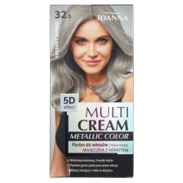 Multi Cream Metallic Color farba do włosów 32.5 Srebrny Blond Joanna