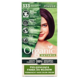 Naturia Organic pielęgnująca farba do włosów 333 Bakłażanowy Joanna