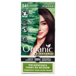 Naturia Organic pielęgnująca farba do włosów 341 Czekoladowy Joanna