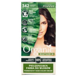 Naturia Organic pielęgnująca farba do włosów 342 Kawowy Joanna