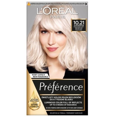 Preference farba do włosów 10.21 Stockholm L'Oreal Paris