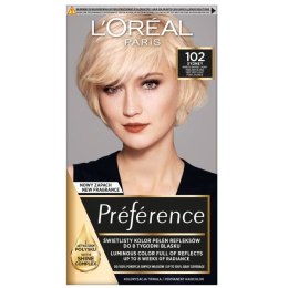 Preference farba do włosów 102 Bardzo Jasny Blond Perłowy L'Oreal Paris