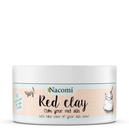 Red Clay czerwona glinka rozjaśniająca 100g Nacomi