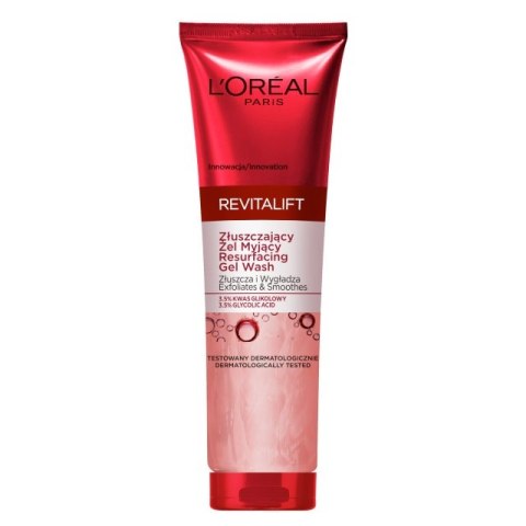 L'Oreal Paris Revitalift złuszczający żel do mycia twarzy z kwasem glikolowym 150ml