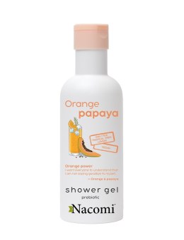 Shower Gel żel pod prysznic Pomarańcza i Papaja 300ml Nacomi