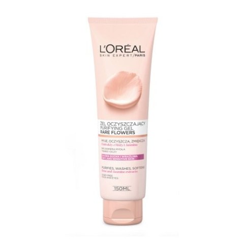 Skin Expert Rare Flowers żel oczyszczający skóra sucha i wrażliwa 150ml L'Oreal Paris