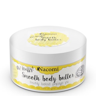 Nacomi Smooth Body Butter masło do ciała Świeże Ciasto & Papaya 100g