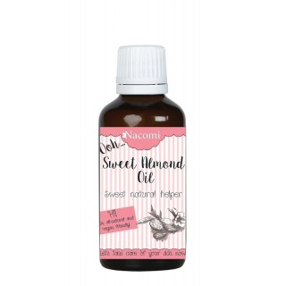 Sweet Almond Oil olej ze słodkich migdałów 30ml Nacomi