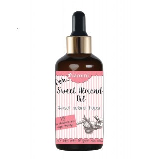 Sweet Almond Oil olej ze słodkich migdałów z pipetą 50ml