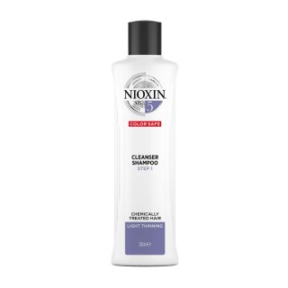 System 5 Cleanser Shampoo oczyszczający szampon do włosów lekko przerzedzonych i poddanych zabiegom chemicznym 300ml NIOXIN