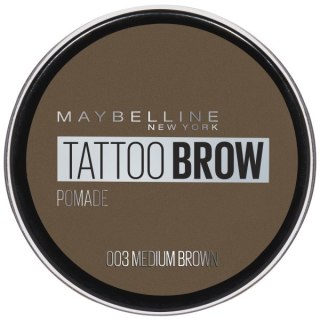 Maybelline Tattoo Brow Pomade pomada do brwi 003 Medium Brown 3.5ml