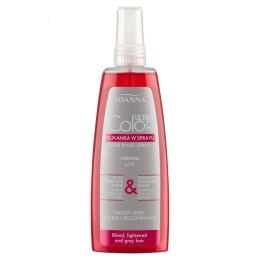 Joanna Ultra Color System płukanka w sprayu do włosów nadająca różowy odcień Różowa 150ml