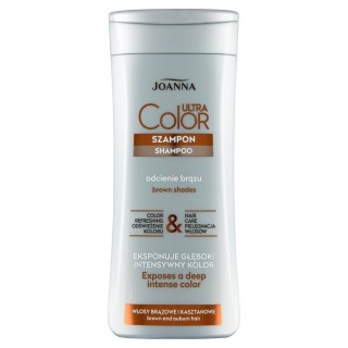 Joanna Ultra Color szampon podkreślający odcienie brązów i kasztanu 200ml