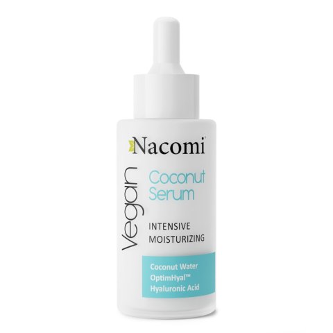 Nacomi Vegan Coconut Serum ultra nawilżające serum do twarzy z wodą kokosową 40ml Nacomi Vegan Coconut Serum ultra nawilżające serum do twarzy z wodą kokosową 40ml