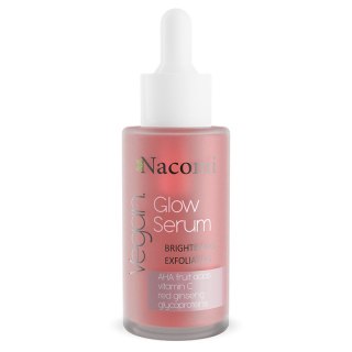 Nacomi Vegan Glow Serum serum rozjaśniająco złuszczające 40ml