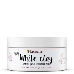 White Clay biała glinka nawilżająco-łagodząca 50g Nacomi