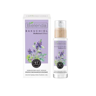 Bielenda Bakuchiol BioRetinol Effect odbudowujące serum przeciwzmarszczkowe dzień/noc 30ml