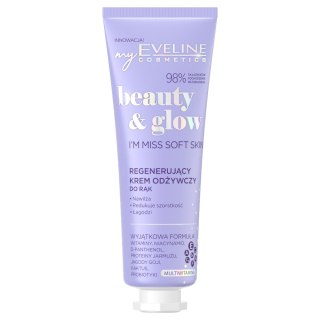 Eveline Cosmetics Beauty & Glow regenerujący krem odżywczy do rąk 50ml