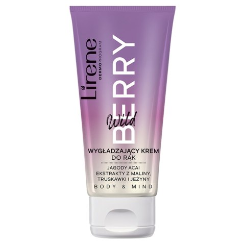 Lirene Body & Mind wygładzający krem do rąk Wild Berry 50ml