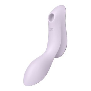 Satisfyer Curvy Trinity 2 stymulator łechtaczki z wibracjami Violet