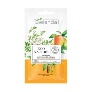 Bielenda Eco Nature maseczka nawilżająco-kojąca Śliwka Kakadu & Jaśmin & Mango 8g