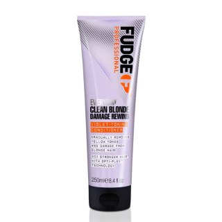 Fudge Every Day Clean Blonde Damage Rewind Conditioner regenerująca i lekko tonująca odżywka do włosów blond 250ml