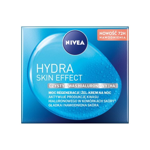 Hydra Skin Effect żel-krem na noc moc regeneracji 50ml Nivea