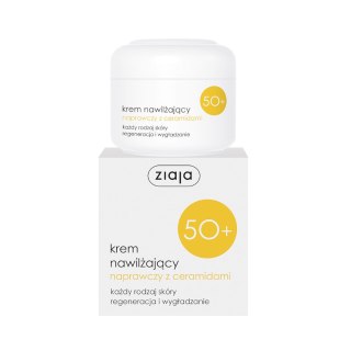 Ziaja Krem nawilżający naprawczy z ceramidami 50+ 50ml