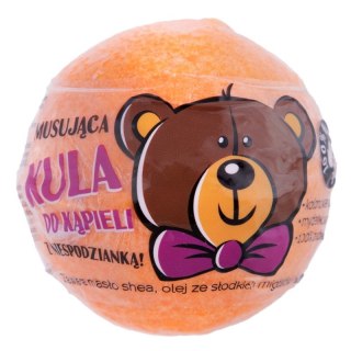 Kula musująca do kąpieli z niespodzianką Pomarańczowa 120g LaQ