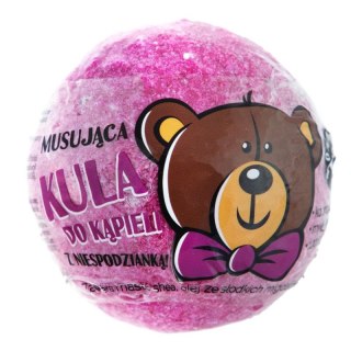 Kula musująca do kąpieli z niespodzianką Różowa 120g LaQ