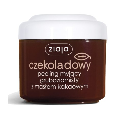 Ziaja Masło Kakaowe czekoladowy peeling myjący gruboziarnisty 200ml