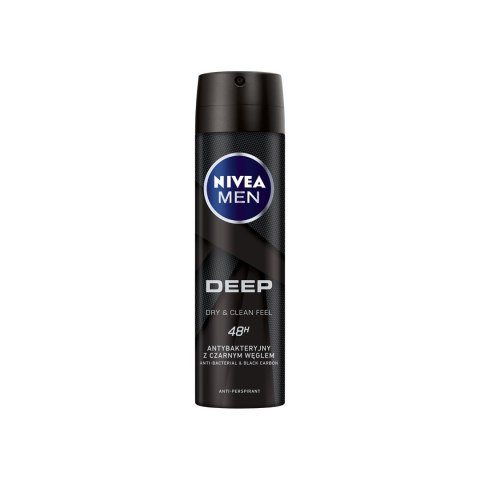 Men Deep antyperspirant spray 150ml Nivea