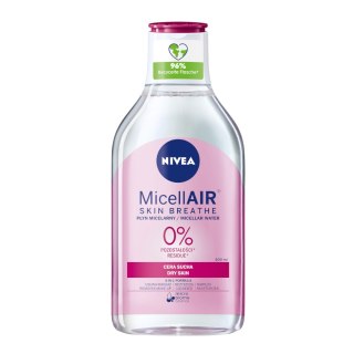 Nivea MicellAir Skin Breathe pielęgnujący płyn micelarny do cery suchej 400ml