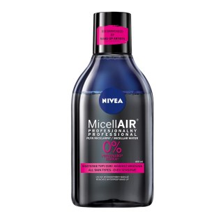 Nivea MicellAir Skin Breathe profesjonalny płyn micelarny - makijaż wodoodporny 400ml