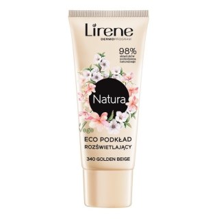 Lirene Natura Eco podkład rozświetlający 340 Golden Beige 30ml