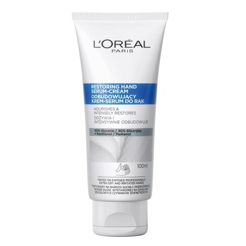 L'Oreal Paris Odbudowujący krem-serum do rąk 100ml