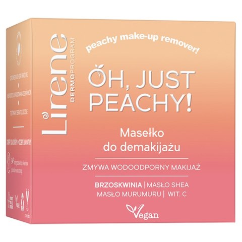 Lirene Oh Just Peachy! masełko do demakijażu 45g