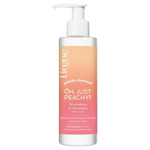 Lirene Oh Just Peachy! żel micelarny do demakijażu 145ml