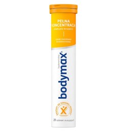 Bodymax Pełna Koncentracja suplement diety 20 tabletek musujących