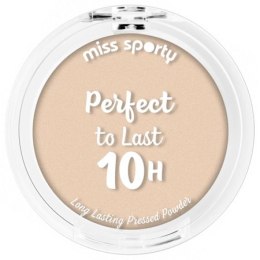 Miss Sporty Perfect To Last 10H długotrwały puder w kamieniu 040 Ivory 9g