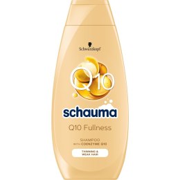 Q10 Fullness odbudowujący szampon do włosów cienkich i osłabionych 400ml Schauma