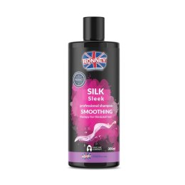 Ronney Silk Sleek Professional Shampoo Smoothing wygładzający szampon do włosów cienkich i matowych 300ml