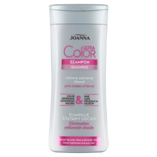 Joanna Ultra Color szampon nadający różowy odcień do włosów blond i rozjaśnianych 200ml